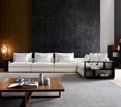 Ghế sofa góc vải bố cao cấp SF002