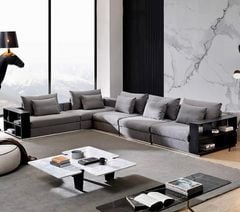 Ghế sofa góc vải bố cao cấp SF002