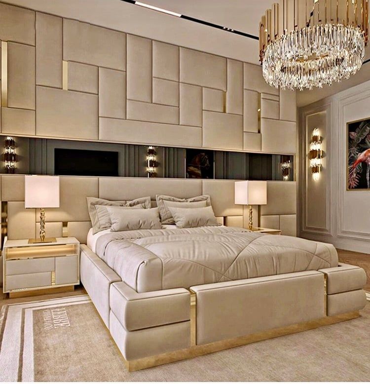 Giường ngủ bọc vải cấp GN048