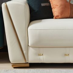 Sofa da góc L BSF176