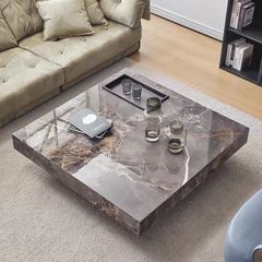 Bàn Sofa đá phiến tối giản phong cách Ý hiện đại BSF167