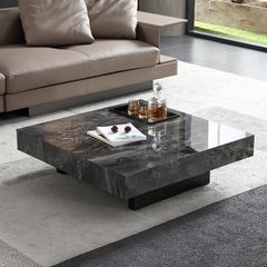 Bàn Sofa đá phiến tối giản phong cách Ý hiện đại BSF167