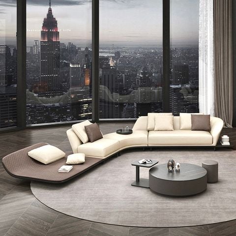 Sofa vải công nghệ góc L BSF180