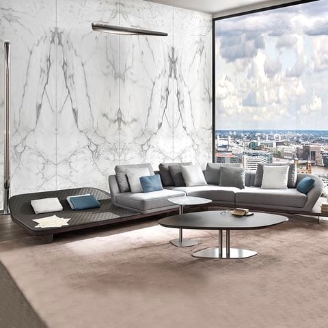 Sofa vải công nghệ góc L BSF180