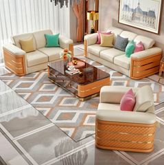 Bộ Sofa da bò BSF191