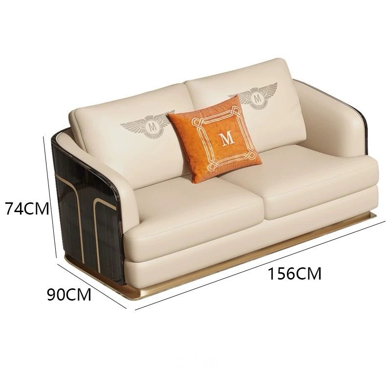 Bộ Sofa da nhập khẩu da bò BSF203