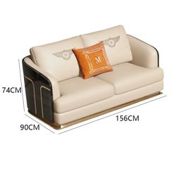 Bộ Sofa da nhập khẩu da bò BSF203