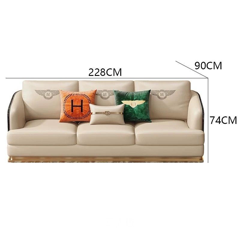 Bộ Sofa da nhập khẩu da bò BSF203