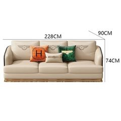 Bộ Sofa da nhập khẩu da bò BSF203