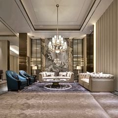 Bộ Sofa da bò tiếp xúc BSF198
