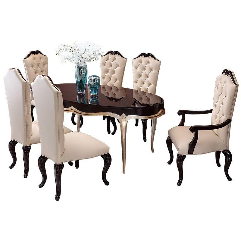 Bàn ăn tân cổ điển BA0097