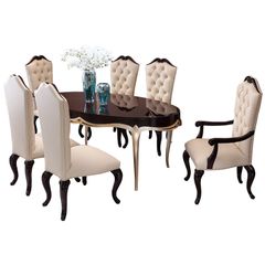 Bàn ăn tân cổ điển BA0097