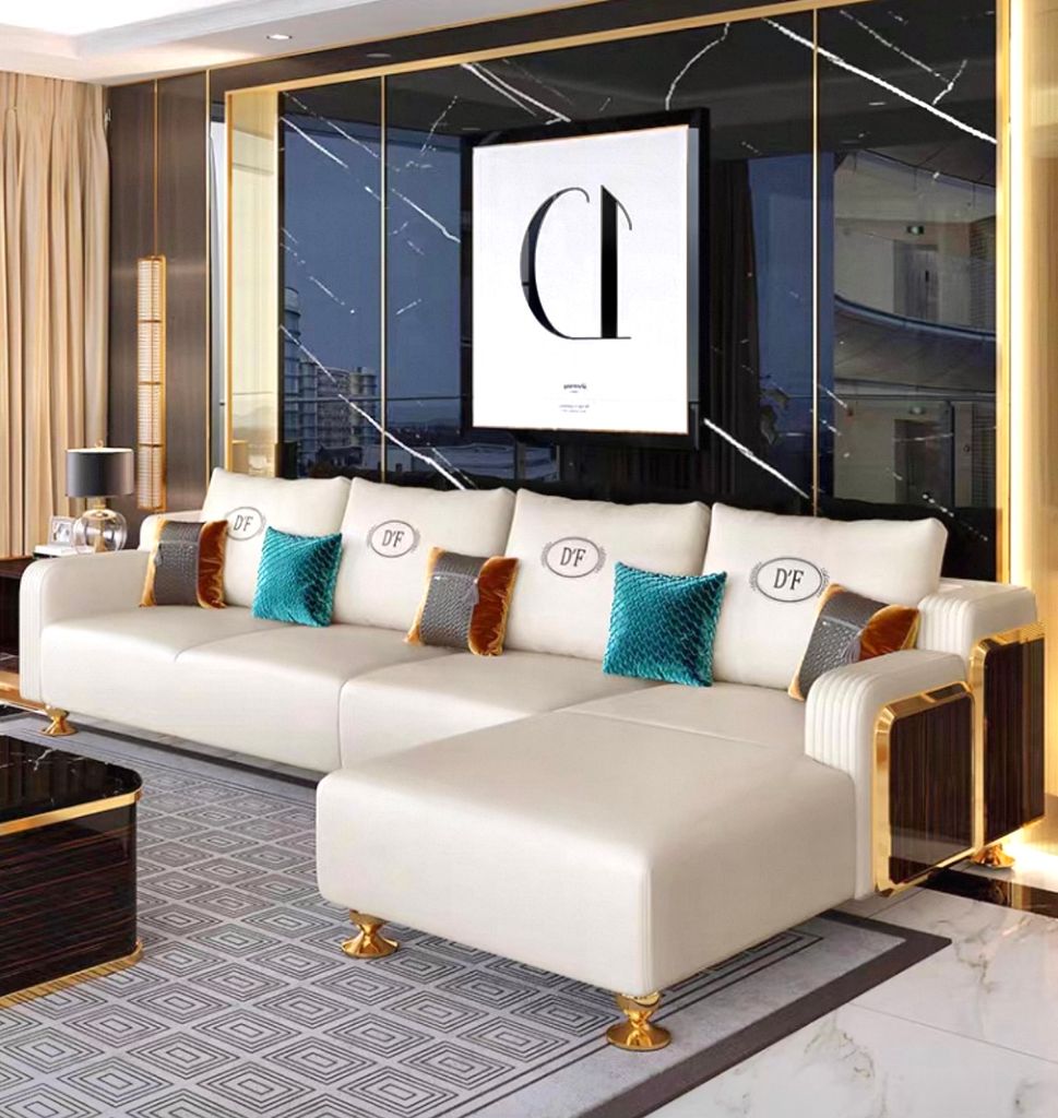 Ghế Sofa góc da cao cấp -  BSF199
