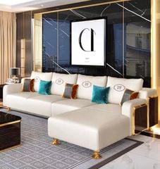 Ghế Sofa góc da cao cấp -  BSF199