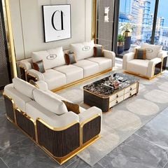 Ghế Sofa góc da cao cấp -  BSF199