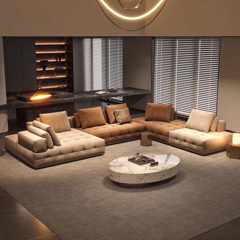 Ghế Sofa góc da cao cấp - BSF198