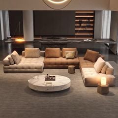 Ghế Sofa góc da cao cấp - BSF198