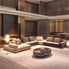 Ghế Sofa góc da cao cấp - BSF198