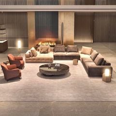 Ghế Sofa góc da cao cấp - BSF198