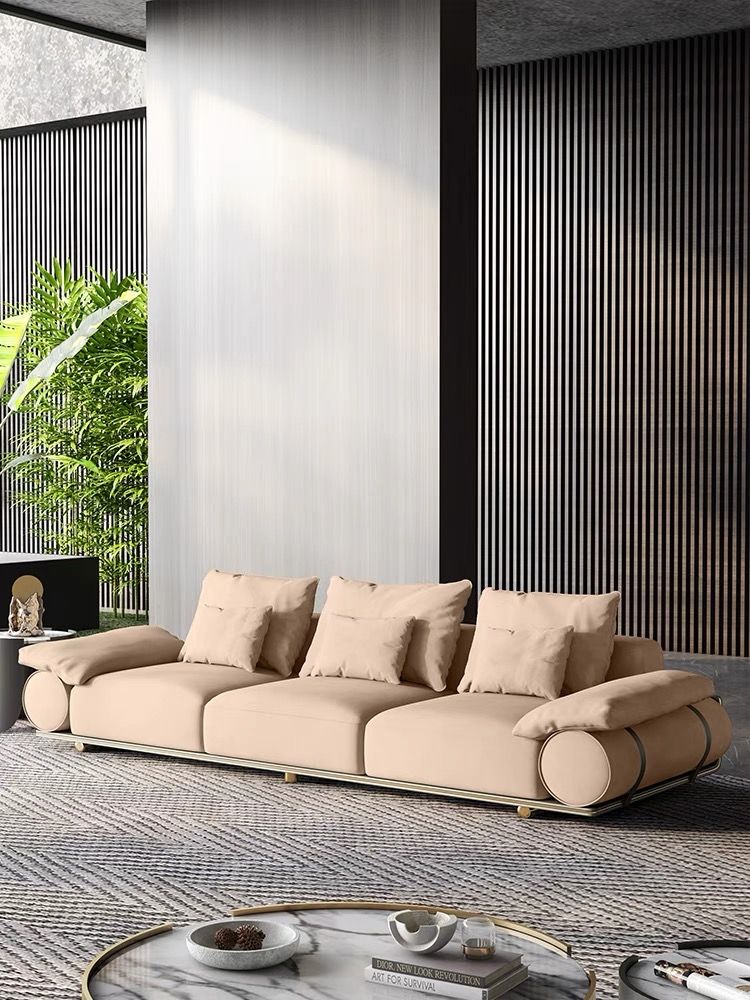 Bộ sofa da bò nhập khẩu BSF180