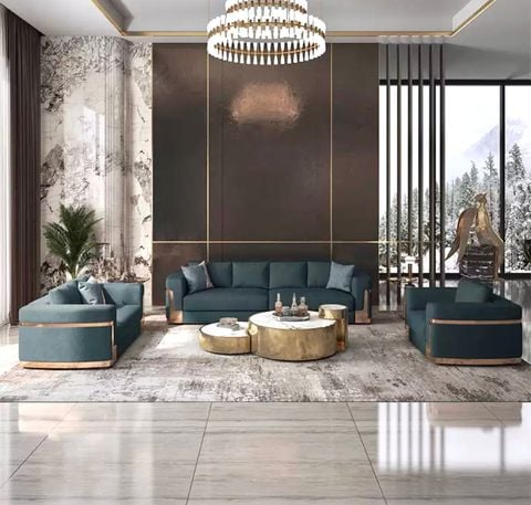 Bộ Sofa da nhập khẩu BSF202