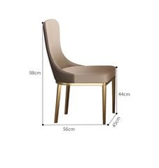 Bàn ăn mặt đá chân bọc da công nghiệp nhập khẩu cao cấp BA0167