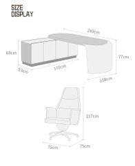 Bàn làm việc BLV012