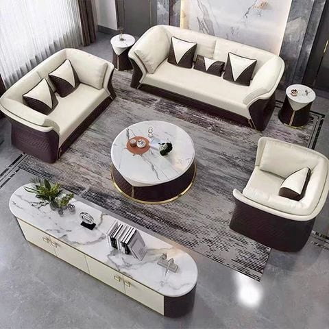 Bộ Sofa da nhập khẩu BSF204