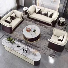 Bộ Sofa da nhập khẩu BSF204