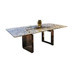 Bàn ăn mặt đá nhập khẩu cao cấp BA0166