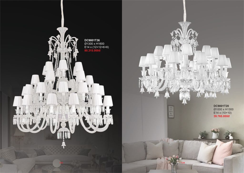 Đèn chùm KKDC9801T20