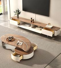 Bàn Sofa MBF169-Bàn Sofa Hình Chiếc Lá