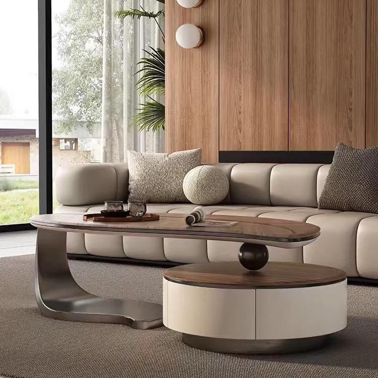 Bàn Sofa MBF169-Bàn Sofa Hình Chiếc Lá