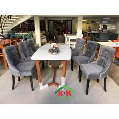 Bàn Ăn mặt đá BA001