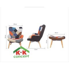 Ghế bành eames A21