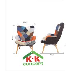 Ghế bành eames A22