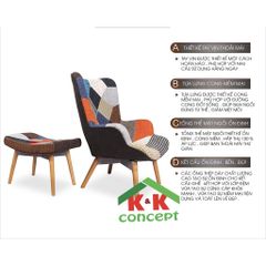 Ghế bành eames A21