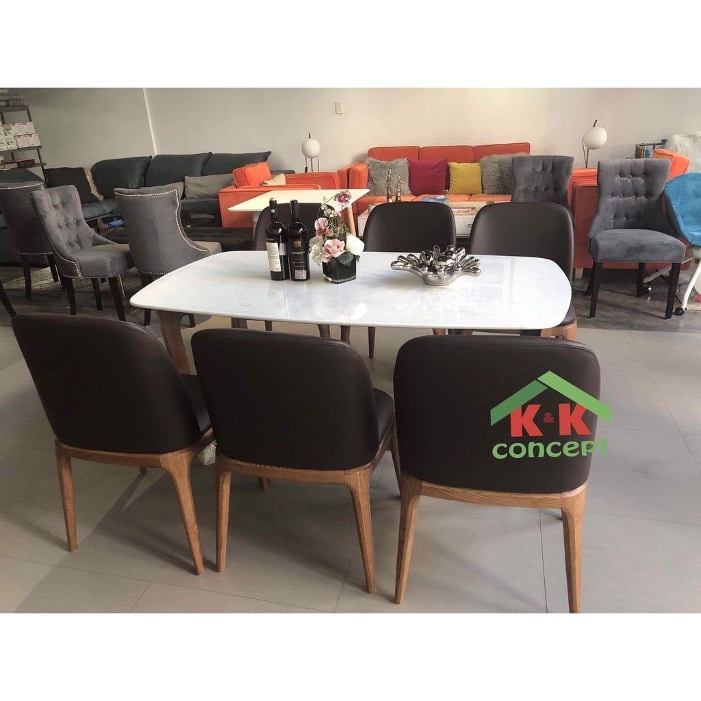 Bàn Ăn mặt đá BA001