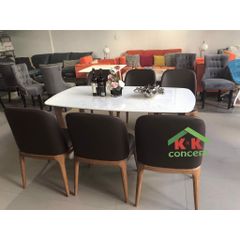 Bàn Ăn mặt đá BA001