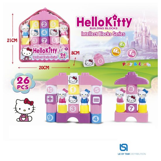  Túi xếp hình mèo kitty 368-19A 