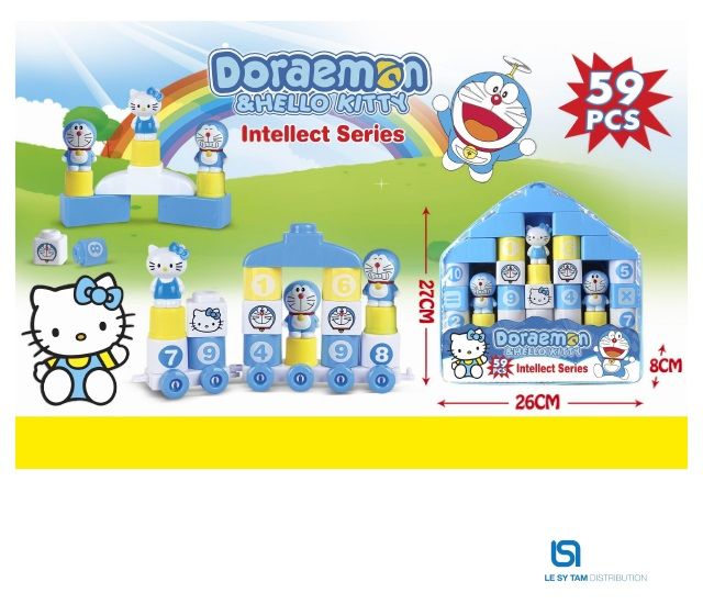  Túi xếp hình doremon 368-24A 