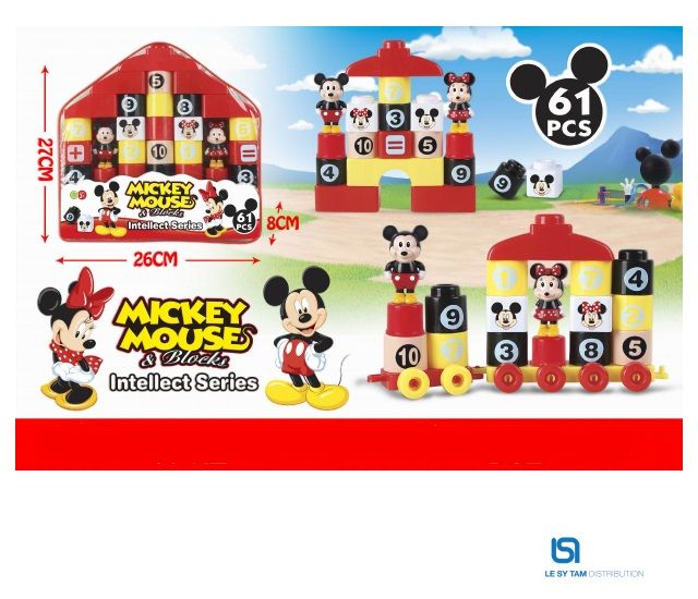  Túi xếp hình chuột mickey 368-27A 