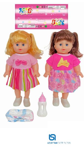  Bê gái bình sữa khóc cười 4009T2 