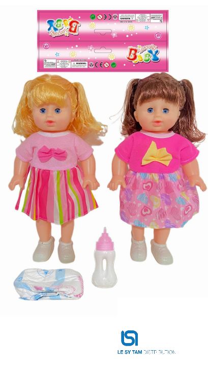  Bê gái bình sữa khóc cười 4009T2 