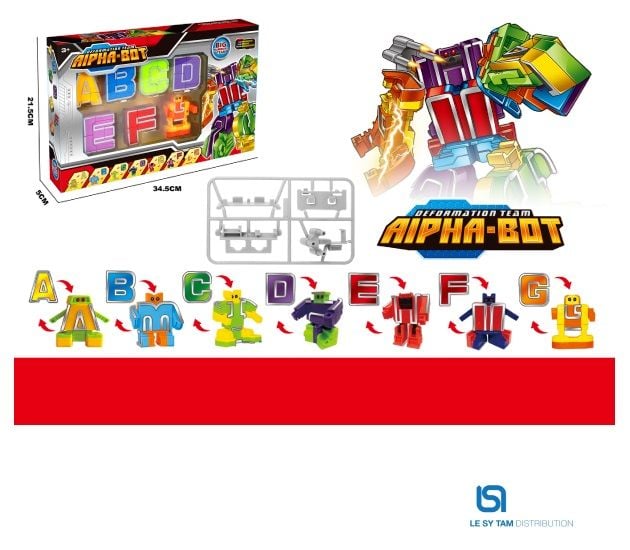  Hộp rô bô chữ số 500-37 