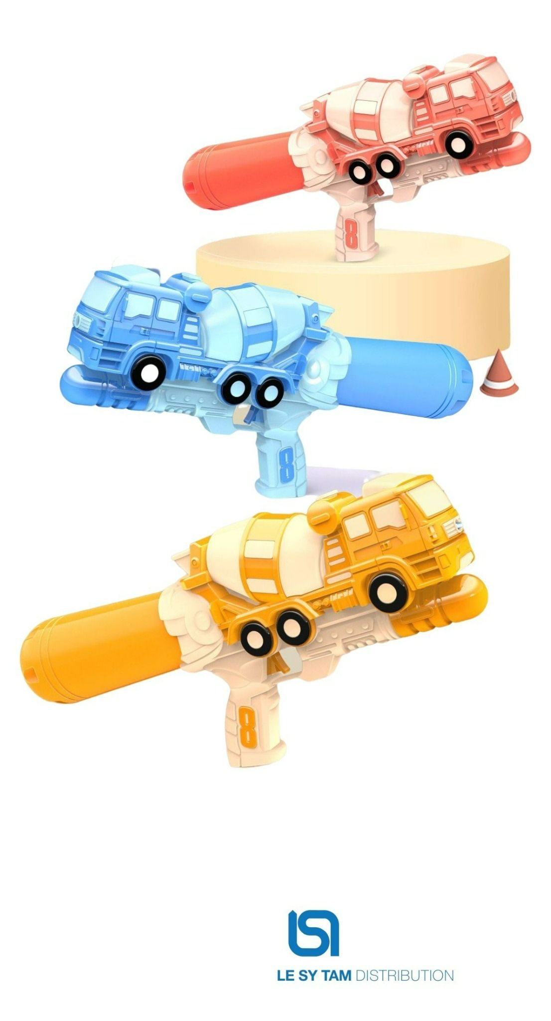  Túi xe công trình phun nước 5386 