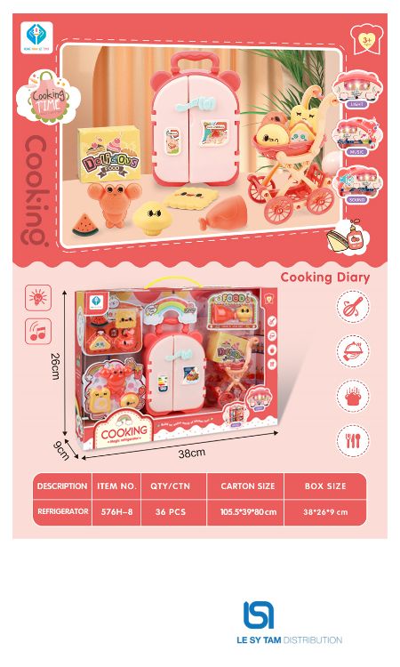  Hộp bếp tủ lạnh 576H-8 