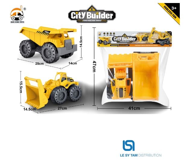  Túi 2 xe công trình  600B-13 