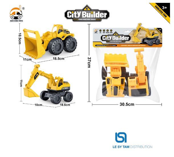  Túi 2 xe công trình  600B-8 