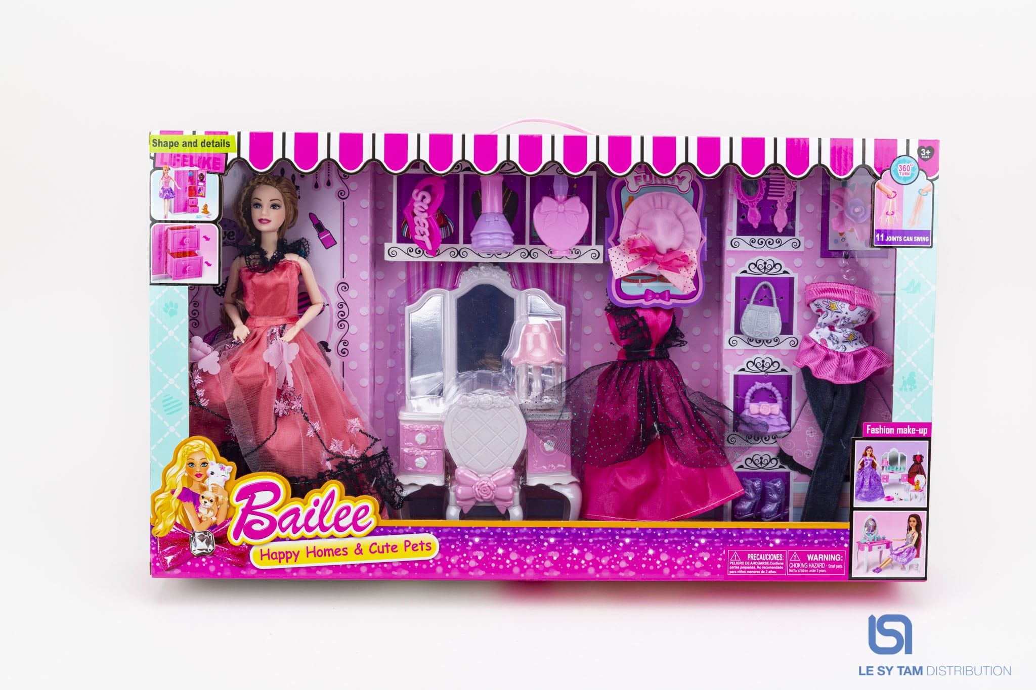  Hộp bê baby trang điểm 2748 